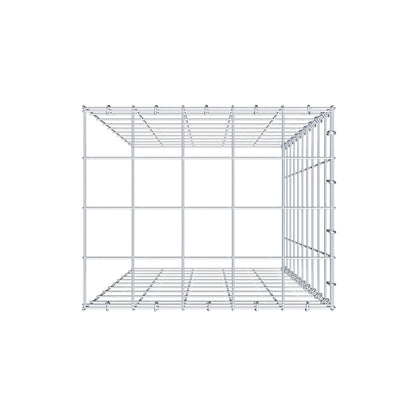 Gabião Tipo 4 100 cm x 50 cm x 40 cm (C x A x P), malhagem 10 cm x 10 cm, anel C