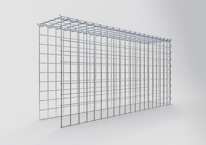 Gabião tipo 4 100 cm x 50 cm x 20 cm (C x A x P), malhagem 5 cm x 5 cm, espiral