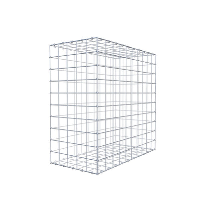 Gabião 100 cm x 100 cm x 50 cm (C x A x P), malhagem 10 cm x 10 cm, anel C