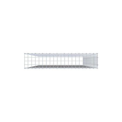 Gabião Tipo 4 200 cm x 100 cm x 20 cm (C x A x P), malhagem 5 cm x 5 cm, anel C