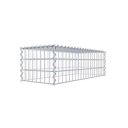 Gabião tipo 3 100 cm x 30 cm x 40 cm (C x A x P), malhagem 5 cm x 10 cm, espiral