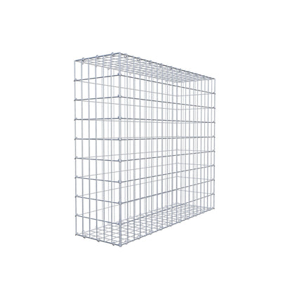 Gabion 100 cm x 90 cm x 30 cm (L x H x D), mesh size 5 cm x 10 cm, C-ring