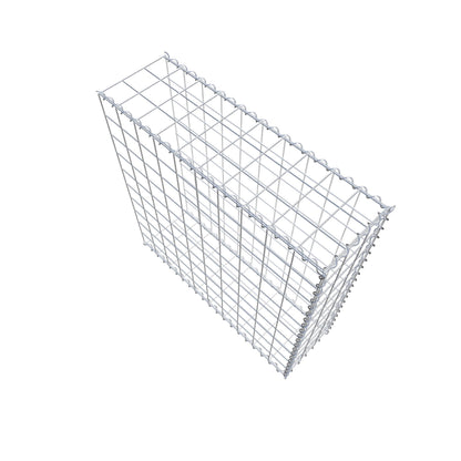 Gabião tipo 2 100 cm x 100 cm x 30 cm (C x A x P), malhagem 10 cm x 10 cm, espiral