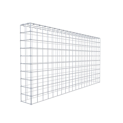 Anbaugabione Typ 3 200 cm x 100 cm x 20 cm (L x H x T), Maschenweite 10 cm x 10 cm, C-Ring