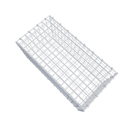 Gabião 80 cm x 40 cm x 40 cm (C x A x P), malhagem 5 x 5 cm, anel espiral