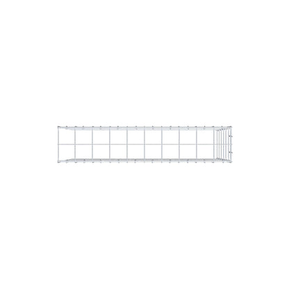 Gabião Tipo 4 100 cm x 60 cm x 20 cm (C x A x P), malhagem 10 cm x 10 cm, anel C