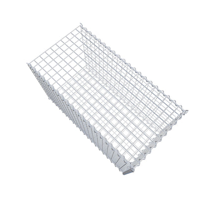 Anbaugabione Typ 2 100 cm x 60 cm x 50 cm (L x H x T), Maschenweite 5 cm x 5 cm, Spirale