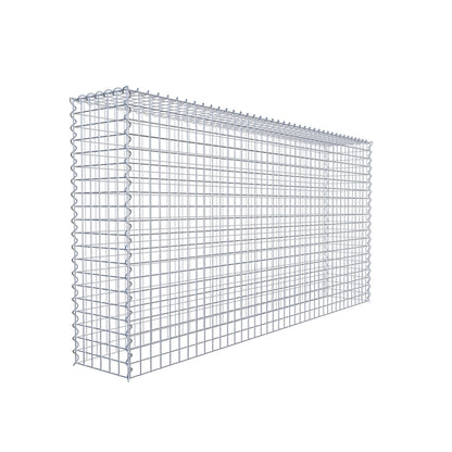 Gabbione aggiuntivo tipo 3 200 cm x 100 cm x 30 cm (L x H x P), dimensione maglia 5 cm x 5 cm, a spirale