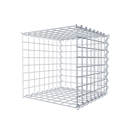 Gabion rapporté type 2 40 cm x 40 cm x 40 cm (L x H x P), mailles 5 cm x 5 cm, spirale