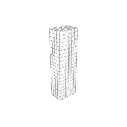 Anbaugabione Typ 2 100 cm x 20 cm x 30 cm (L x H x T), Maschenweite 5 cm x 5 cm, C-Ring