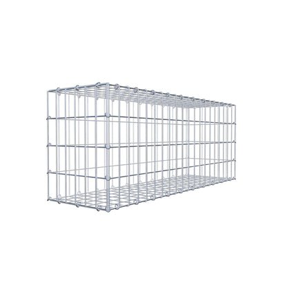 Gabion 100 cm x 40 cm x 30 cm (L x H x P), mailles 5 cm x 10 cm, anneau en C
