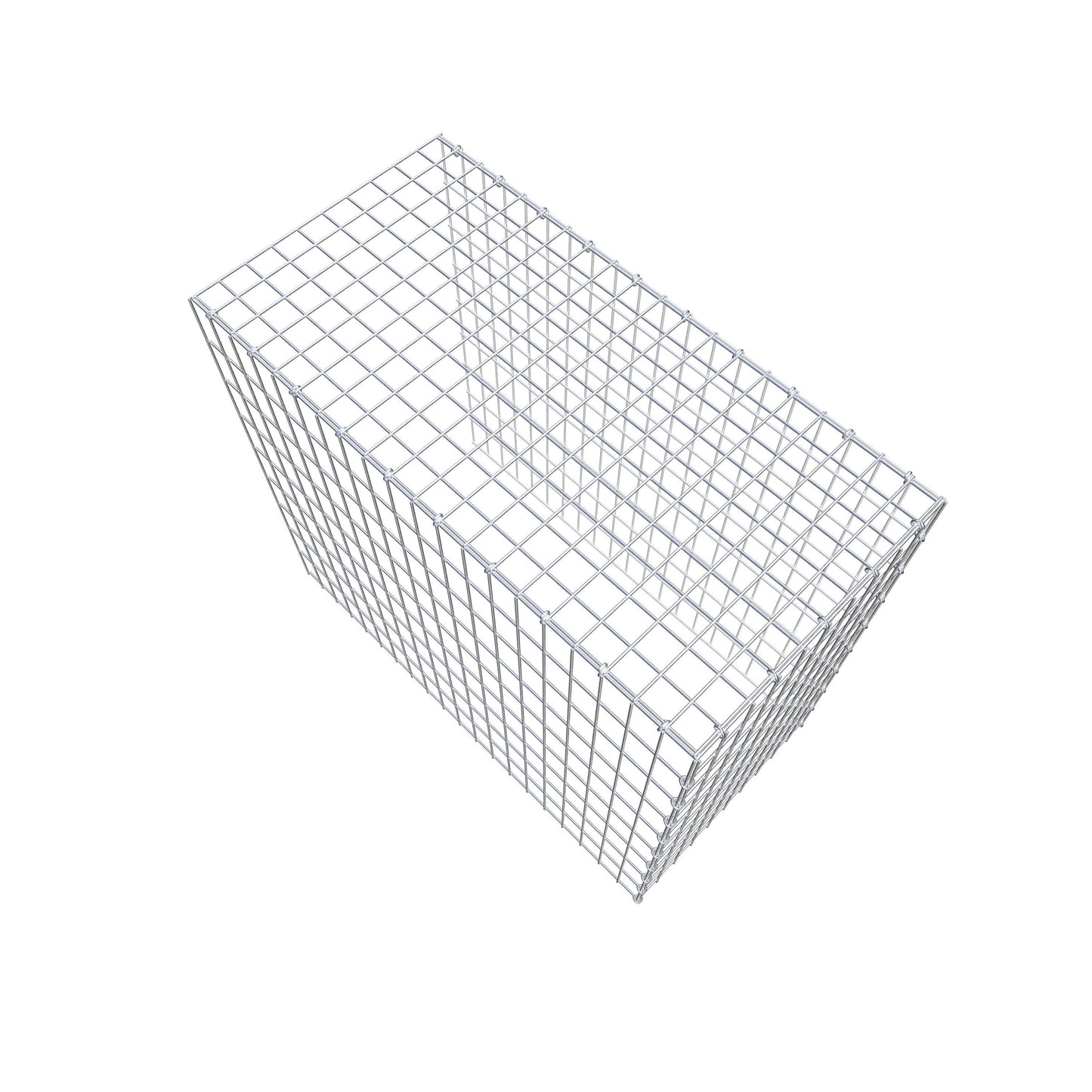 Gabião Tipo 4 100 cm x 90 cm x 50 cm (C x A x P), malhagem 5 cm x 10 cm, anel C