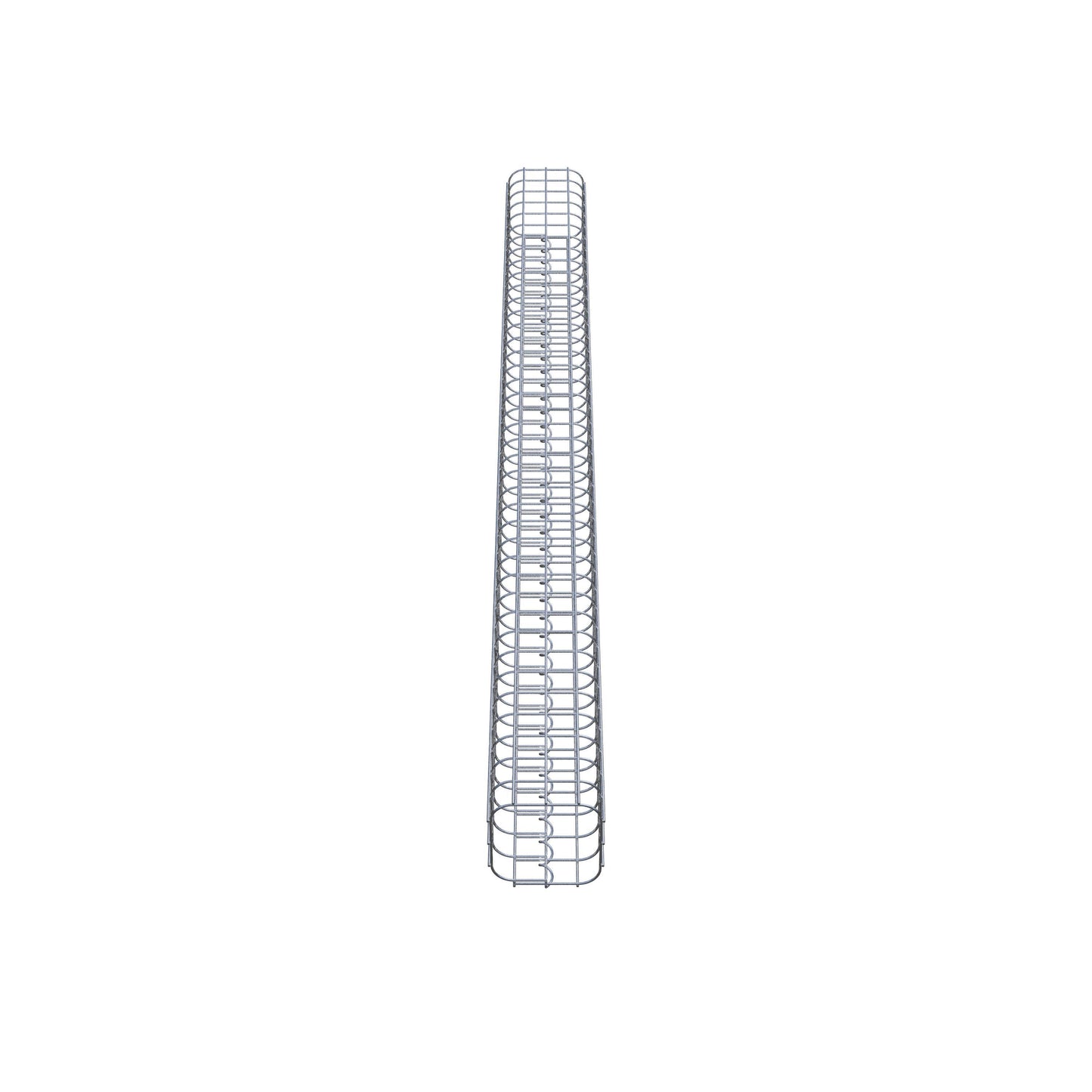 Gabion column square 17 cm x 17 cm, 200 cm height, MW 5 cm x 5 cm