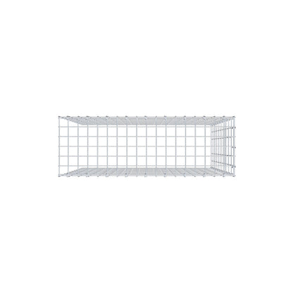 Fourche rapportée type 4 100 cm x 90 cm x 30 cm (L x H x P), mailles 5 cm x 10 cm, anneau C