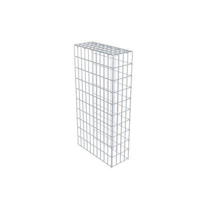 Gabião Tipo 4 100 cm x 50 cm x 20 cm (C x A x P), malhagem 5 cm x 10 cm, anel C