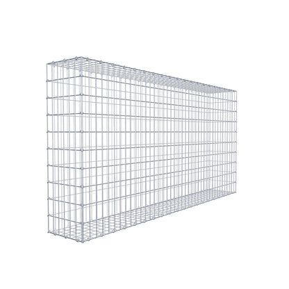 Gabbione 200 cm x 100 cm x 30 cm (L x H x P), maglia 5 cm x 10 cm, anello a C