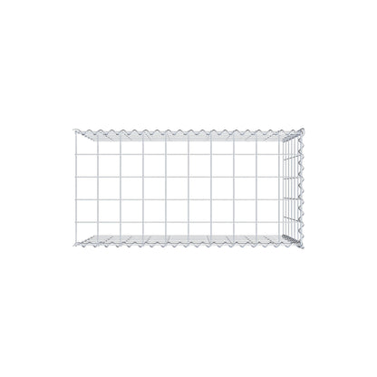 Gabião tipo 4 100 cm x 60 cm x 50 cm (C x A x P), malhagem 10 cm x 10 cm, espiral
