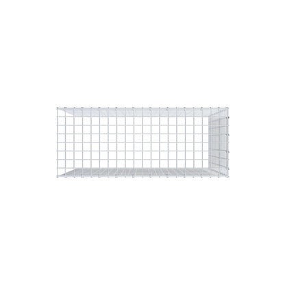 Gabião Tipo 4 100 cm x 90 cm x 40 cm (C x A x P), malhagem 5 cm x 5 cm, anel C