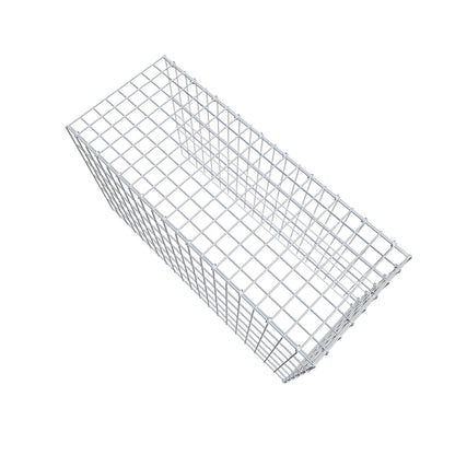 Monteret gabion type 4 100 cm x 60 cm x 40 cm (L x H x D), maskestørrelse 5 cm x 10 cm, C-ring