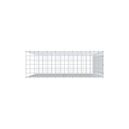 Gabião tipo 2 100 cm x 90 cm x 30 cm (C x A x P), malhagem 5 cm x 5 cm, anel C