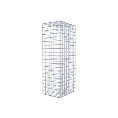 Gabion 100 cm x 40 cm x 30 cm (L x H x P), mailles 5 cm x 5 cm, anneau en C