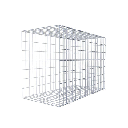 Mounted gabion type 2 100 cm x 70 cm x 50 cm, mesh size 5 cm x 10 cm, C-ring