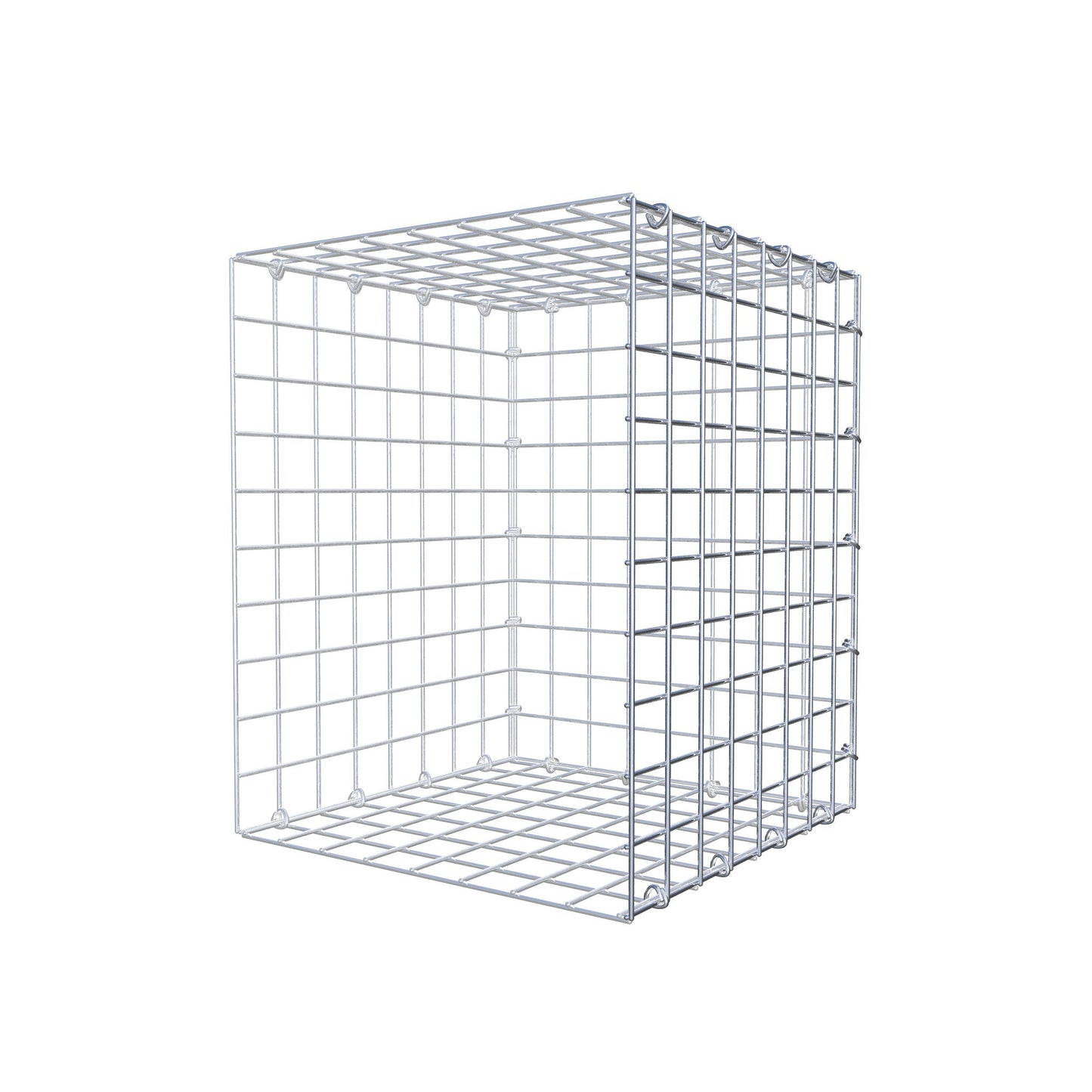 Gabião tipo 2 50 cm x 40 cm x 40 cm (C x A x P), malhagem 5 cm x 5 cm, anel C