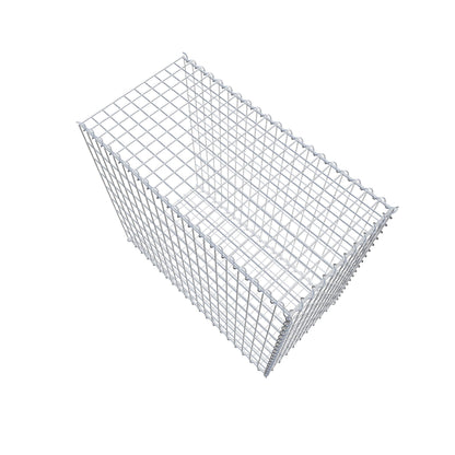 Gabião tipo 2 100 cm x 90 cm x 50 cm (C x A x P), malhagem 5 cm x 10 cm, espiral