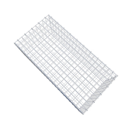 Gabione 100 cm x 40 cm x 50 cm (L x H x T), Maschenweite 5 cm x 5 cm, C-Ring