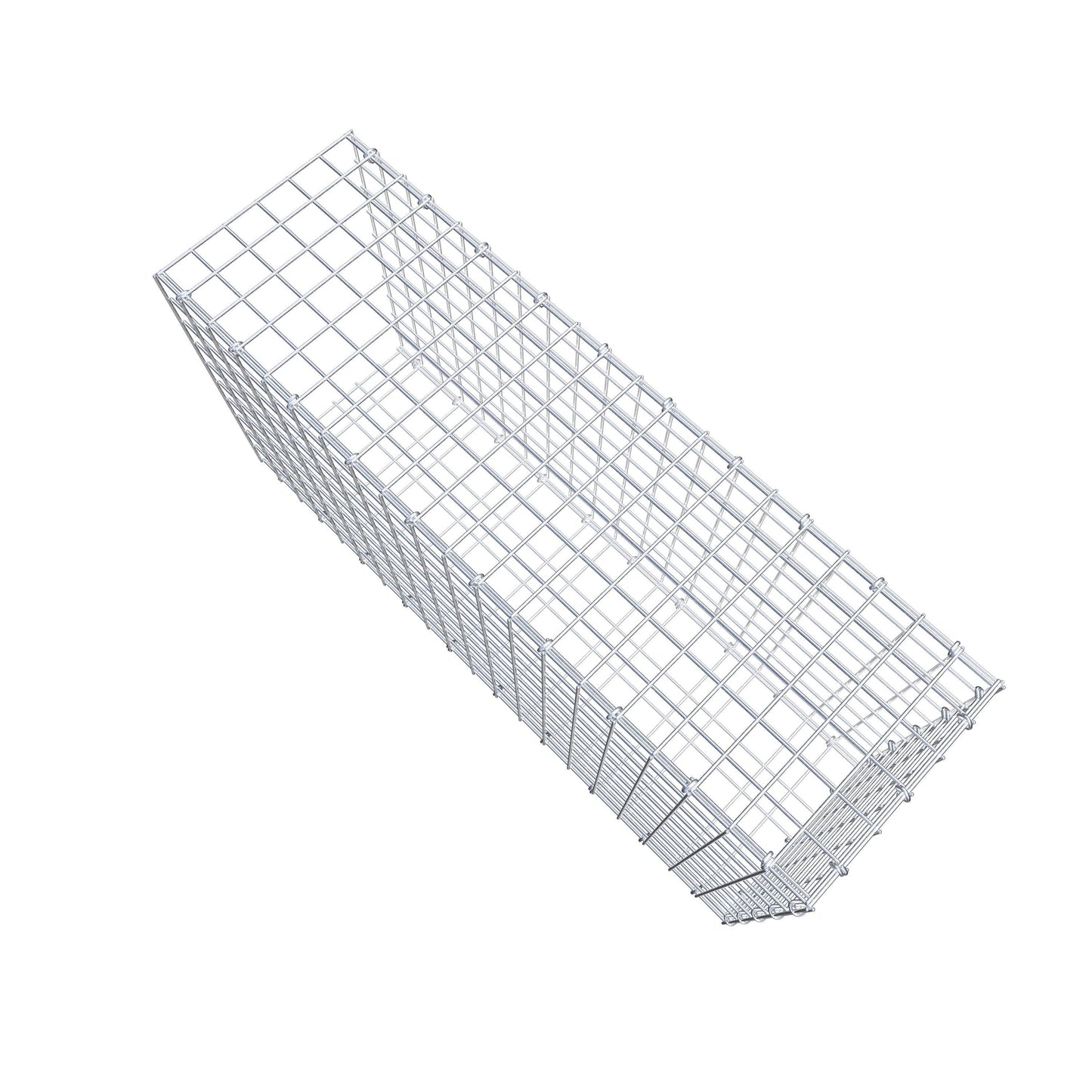 Fourche rapportée type 2 100 cm x 50 cm x 30 cm (L x H x P), mailles 5 cm x 5 cm, anneau C
