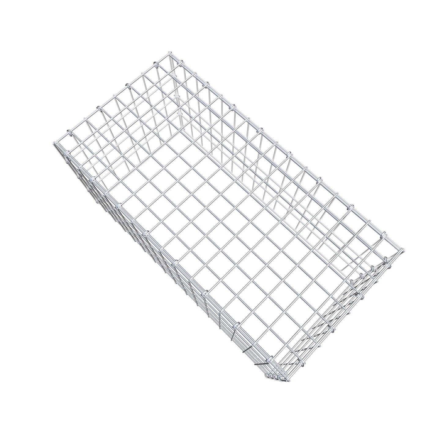 Gabião Tipo 3 80 cm x 40 cm x 40 cm (C x A x P), malhagem 5 cm x 10 cm, anel C
