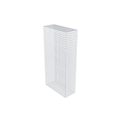 Gavión acoplable tipo 2 200 cm x 100 cm x 40 cm (L x A x P), malla 5 cm x 5 cm, anillo en C
