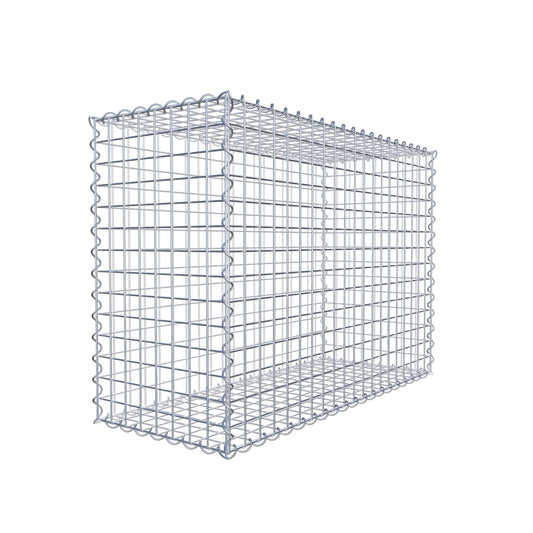Gabion 100 cm x 70 cm x 40 cm (L x H x D), mesh size 5 cm x 5 cm, spiral