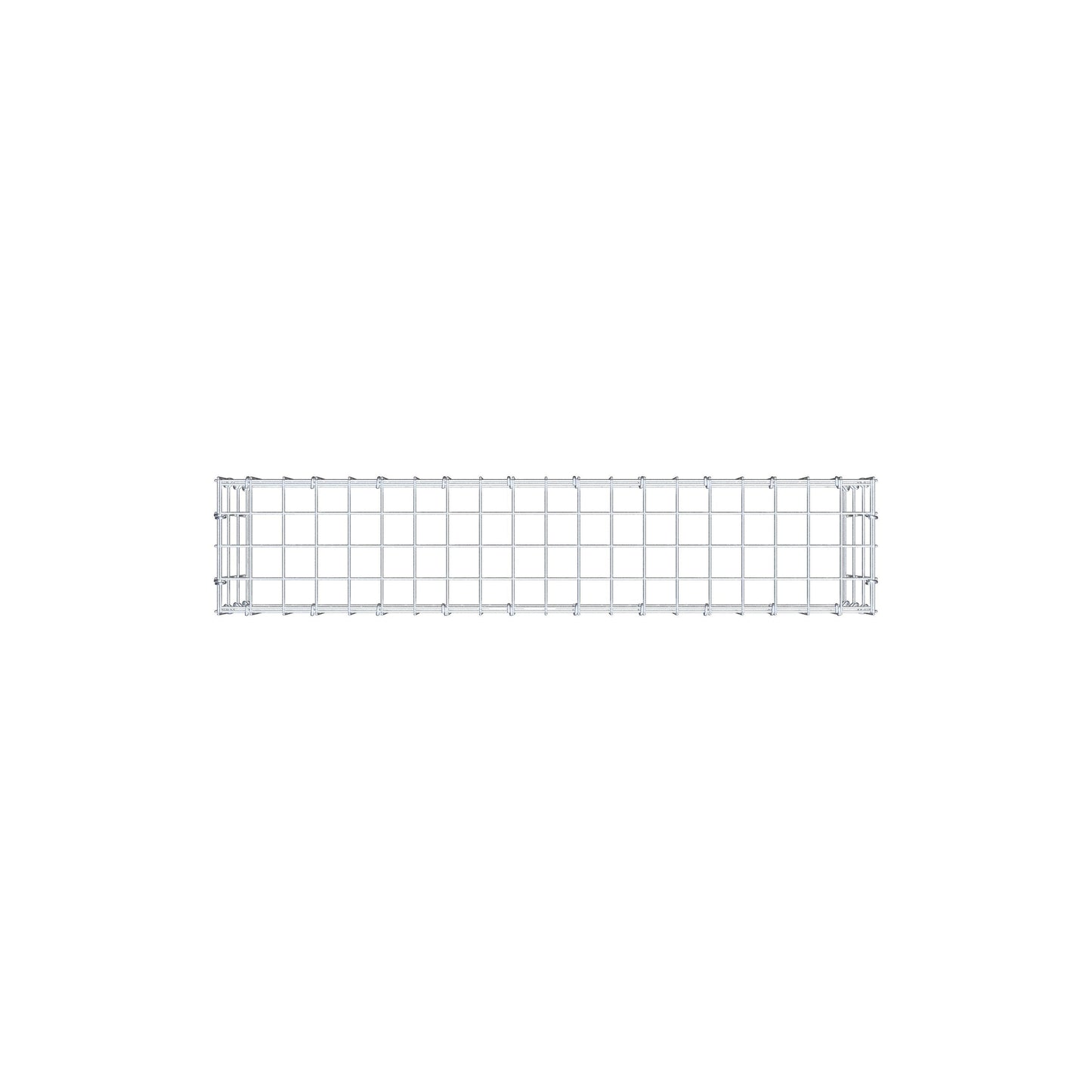Fourche rapportée type 3 100 cm x 30 cm x 20 cm (L x H x P), mailles 5 cm x 10 cm, anneau C