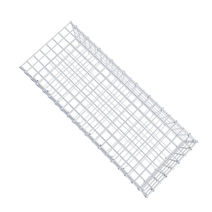 Fourche rapportée type 2 100 cm x 20 cm x 40 cm (L x H x P), mailles 5 cm x 5 cm, anneau C