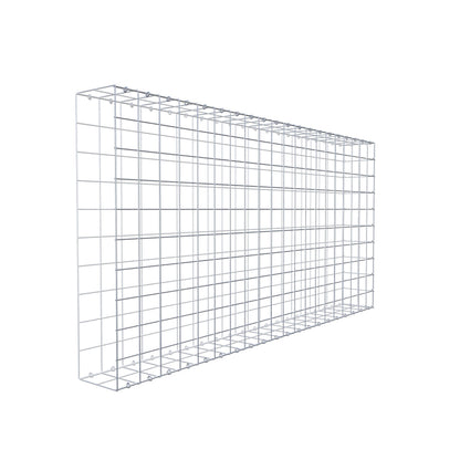 Fourche rapportée type 2 200 cm x 100 cm x 20 cm (L x H x P), mailles 10 cm x 10 cm, anneau en C