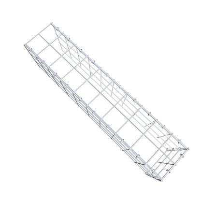 Extra gabion typ 4 100 cm x 30 cm x 20 cm (L x H x D), maskstorlek 10 cm x 10 cm, C-ring