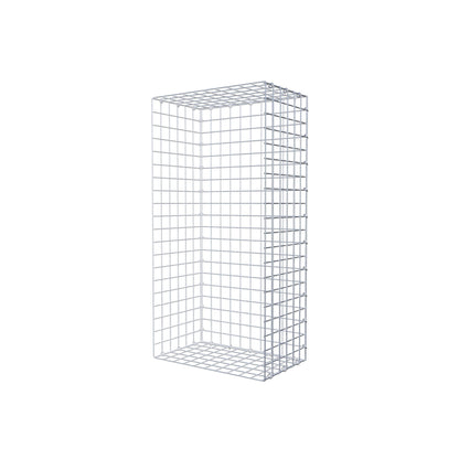Anbaugabione Typ 2 100 cm x 30 cm x 50 cm (L x H x T), Maschenweite 5 cm x 5 cm, C-Ring