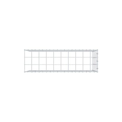 Fourche rapportée type 4 100 cm x 50 cm x 30 cm (L x H x P), mailles 10 cm x 10 cm, anneau C