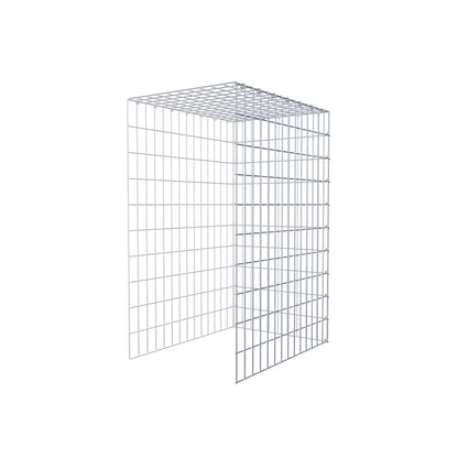 Gabião tipo 4 100 cm x 70 cm x 50 cm (C x A x P), malhagem 5 cm x 10 cm, anel C