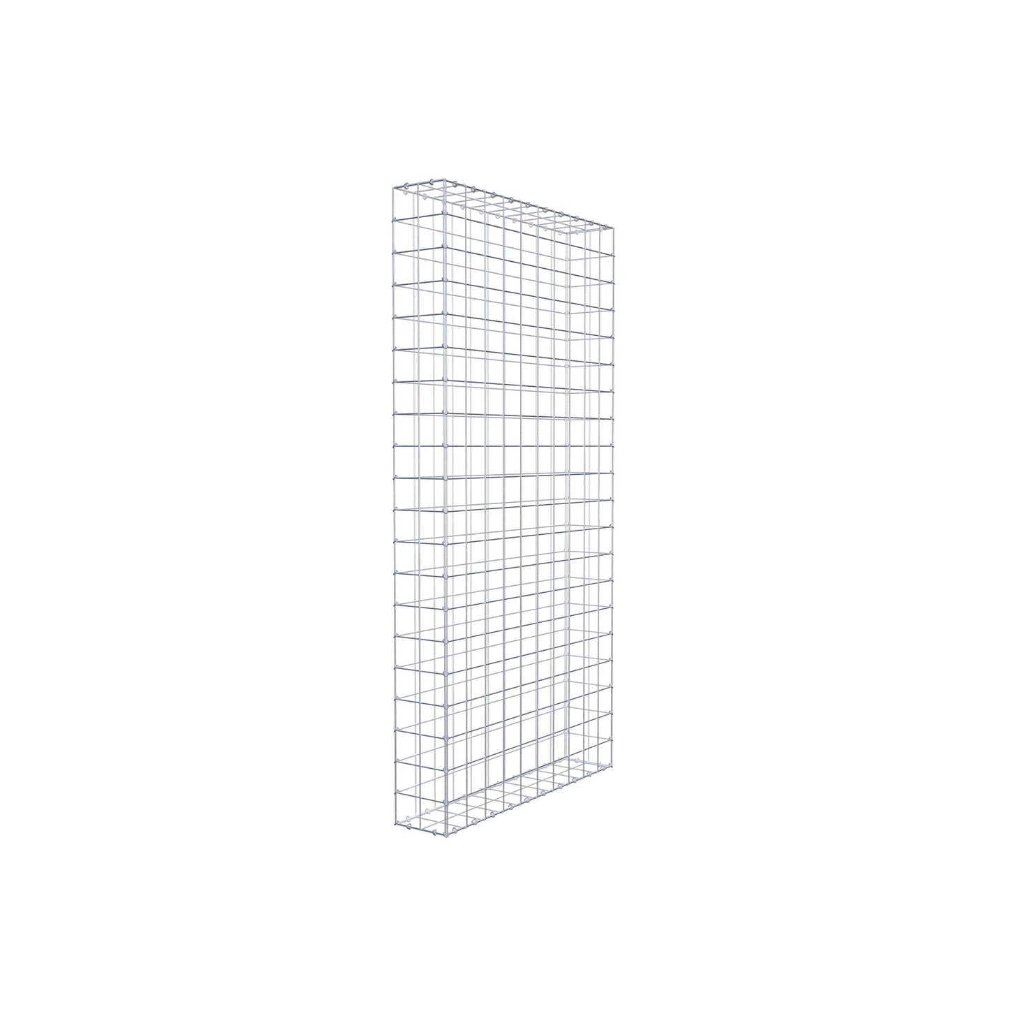 Gabione 200 cm x 100 cm x 20 cm (L x H x T), Maschenweite 10 cm x 10 cm, C-Ring