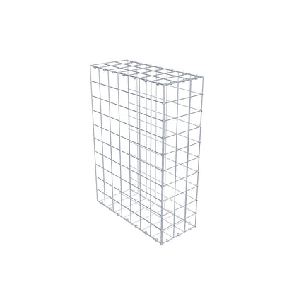 Monteret gabion type 2 100 cm x 70 cm x 30 cm (L x H x D), maskestørrelse 10 cm x 10 cm, C-ring