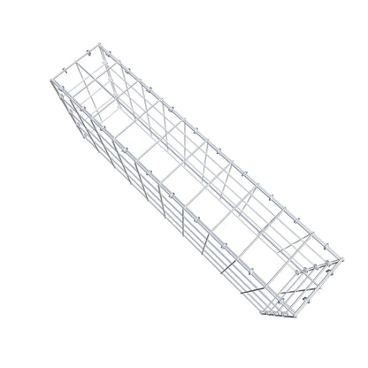 Gabião Tipo 3 100 cm x 40 cm x 20 cm (C x A x P), malhagem 10 cm x 10 cm, anel C