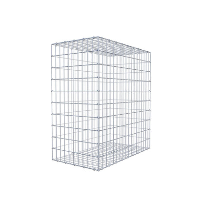 Gabione 100 cm x 90 cm x 50 cm (L x H x T), Maschenweite 5 cm x 10 cm, C-Ring