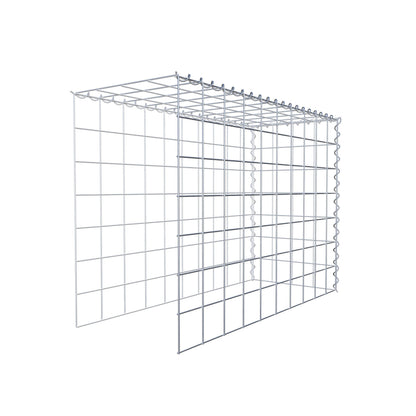 Gabião tipo 4 100 cm x 70 cm x 40 cm (C x A x P), malhagem 10 cm x 10 cm, espiral