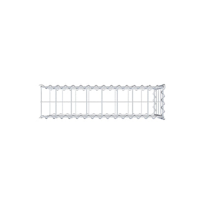 Gabião tipo 2 80 cm x 40 cm x 20 cm (C x A x P), malhagem 10 cm x 10 cm, espiral