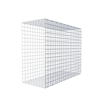 Type 2 oplegkorf 100 cm x 80 cm x 40 cm (L x H x D), maaswijdte 5 cm x 5 cm, C-ring
