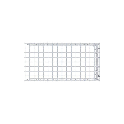 Gabião Tipo 4 80 cm x 40 cm x 40 cm (C x A x P), malhagem 5 cm x 10 cm, anel C