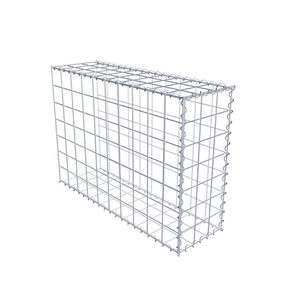 Udvokset gabion type 2 100 cm x 70 cm x 30 cm (L x H x D), maskestørrelse 10 cm x 10 cm, spiral