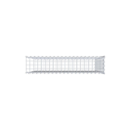 Gabião tipo 2 100 cm x 90 cm x 20 cm (C x A x P), malhagem 5 cm x 5 cm, espiral